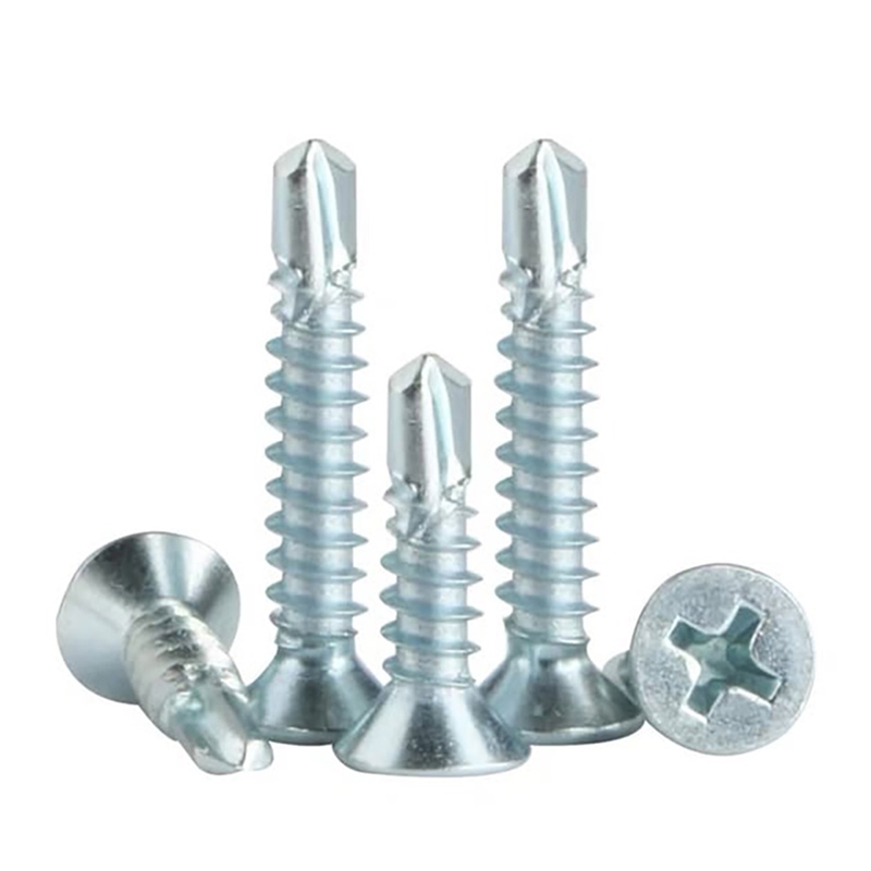 Din7504p Csk Flat Self Drilling Screw